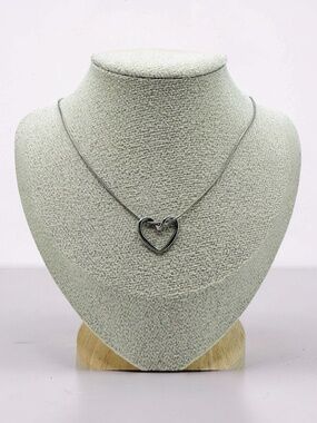 The Classic Heart Pendant in Silver - Stainless Steel